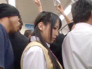 Asian Stranger's Public Bus Teen Wild Ride Surprise wit Sexy Nippon Thai